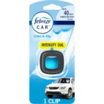 Febreze Car Air Freshener Vent Clips Linen & Sky Scent