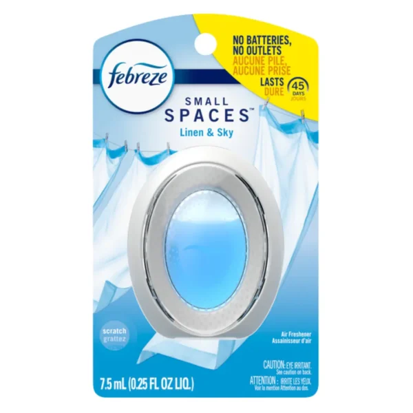 Febreze Small Spaces Air Freshener Linen & Sky Scent