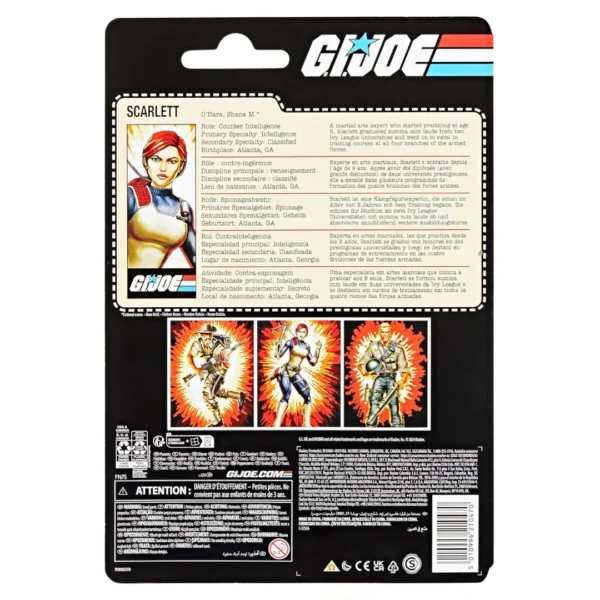 G.I. Joe Cardback Scarlett