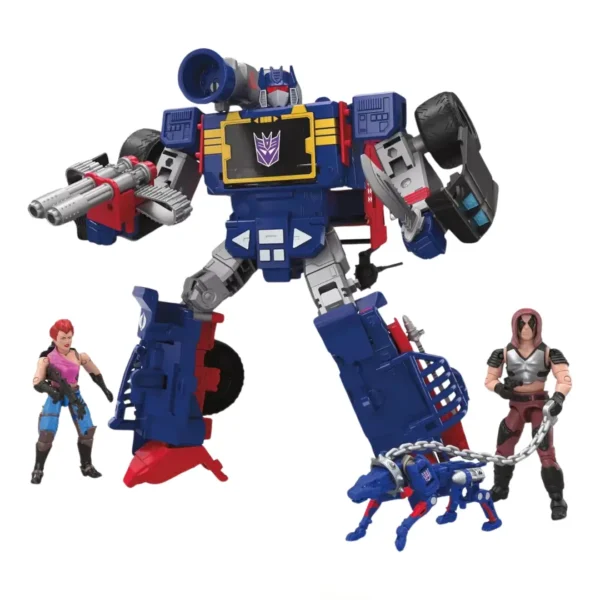 G.I. Joe Transformers Soundwave Dreadnok Thunder Machine, Zartan & Zarana