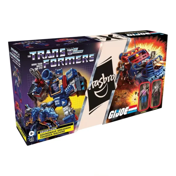 G.I. Joe Transformers Soundwave Dreadnok Thunder Machine, Zartan & Zarana