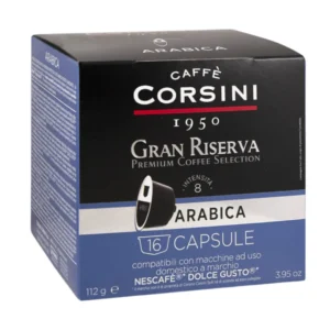 Gran Riserva Arabica Caffe Corsini Dolce Gusto Coffee Pods