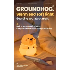 Groundhog Night Light
