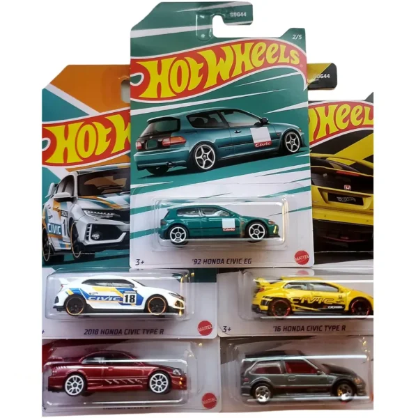 Hot Wheels 2022 Honda Civic Anniversary Set