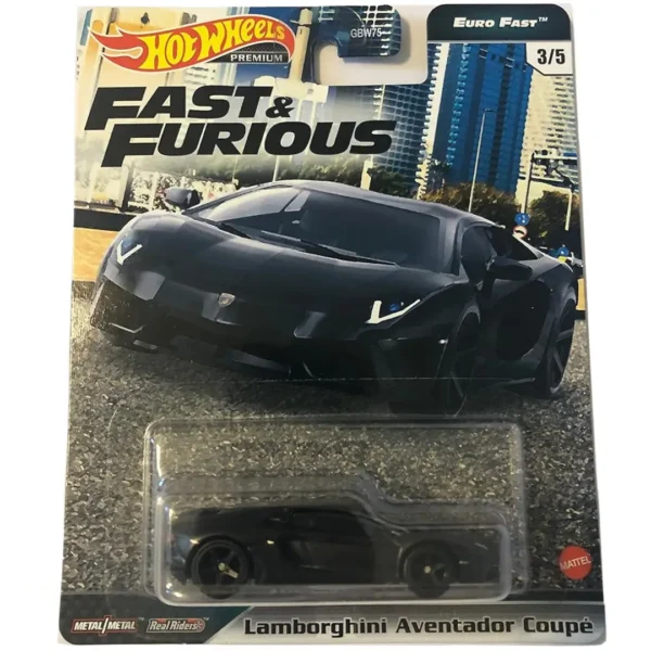 Hot Wheels Premium Fast & Furious Euro Fast Set Of 5