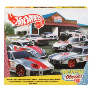 Hot Wheels Silver Series Mattel 80th Anniversary 7-Pack