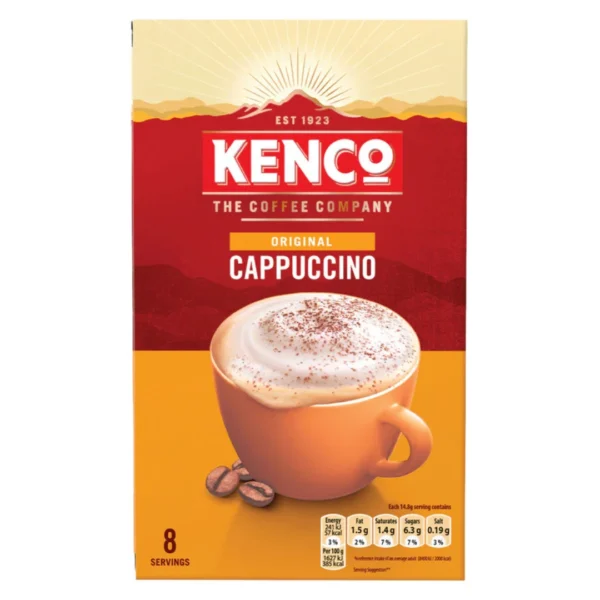 Kenco Cappuccino Instant Coffee Sachets