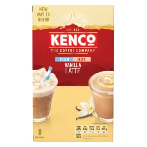Kenco Vanilla Iced Hot Latte Instant Coffee Sachets