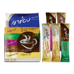 Khao Shong 3-in-1 Variety Pack Instant Coffee Sachets