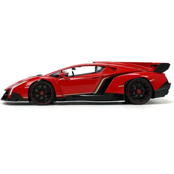 Lamborghini Veneno Red Diecast Car (No Box)