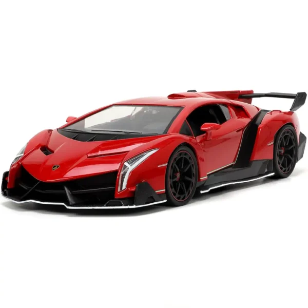 Lamborghini Veneno Red Diecast Car (No Box)