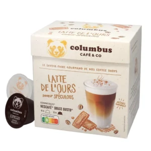 Latté de l'Ours Columbus Cafe Dolce Gusto Pods