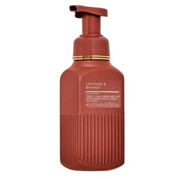 Leather & Brandy Gentle & Clean Foaming Hand Soap 259ml