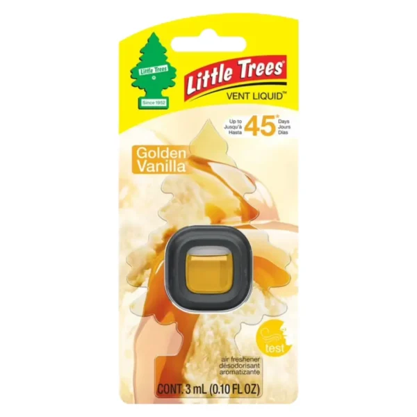 Little Trees Air Freshener Vent Liquid Golden Vanilla