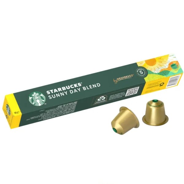 Lungo Sunny Day Blend Starbucks Nespresso Coffee Pods