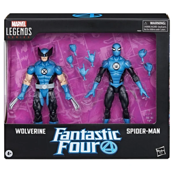 Marvel Wolverine and Spider-Man (Fantastic Four Comics)