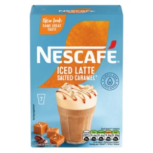 Nescafe Iced Latte Salted Caramel Instant Coffee Sachets