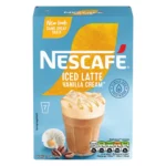 Nescafe Iced Latte Vanilla Cream Instant Coffee Sachets