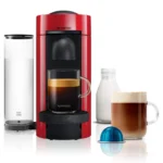 Nespresso Vertuo Plus Capsule Coffee Machine, Cherry Red