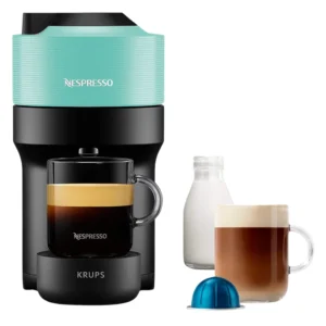 Nespresso Vertuo Pop Capsule Coffee Machine, Aqua Mint