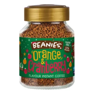 Orang e & Cranberry Flavoured Beanies Instant Coffee 50g