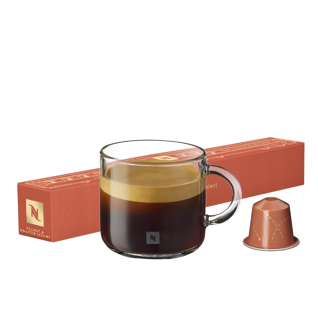Peanut and Roasted Sesame Nespresso Original Coffee Capsules