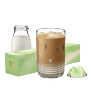 Pistachio Vanilla Flavour Over Ice Nespresso Vertuo Coffee Capsules