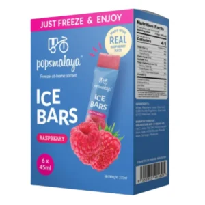 Popsmalaya Ice Bars Raspberry