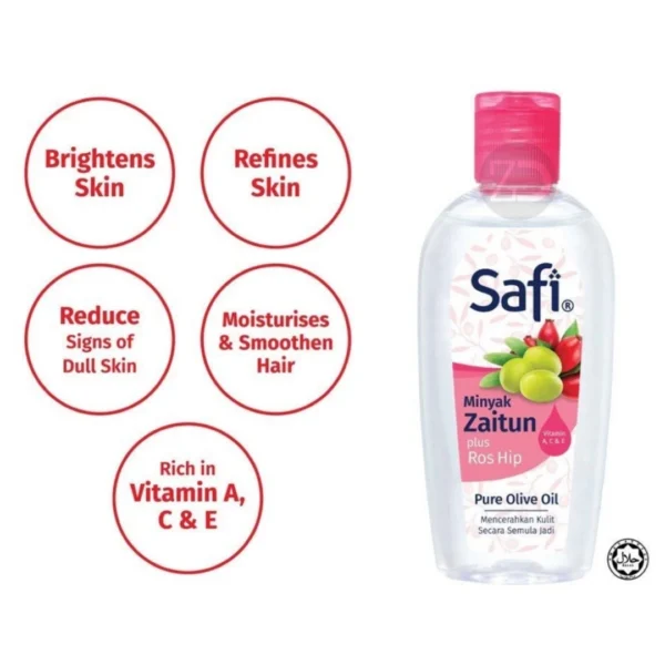 SAFI Naturals Olive Oil Plus Rose Hip