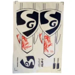 SG 3D Embossed Cricket Bat Sticker