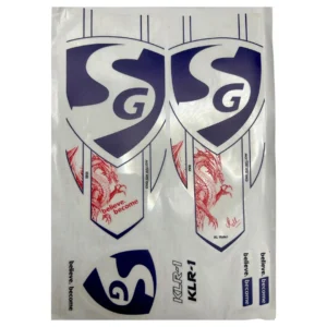 SG 3D Embossed Cricket Bat Sticker