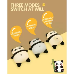 Snoring Big Panda Night Light
