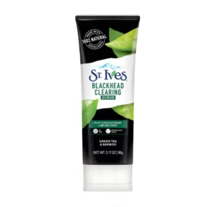 St. Ives Facial Cleanser Blackhead Clearing Green Tea Face Scrub 90g