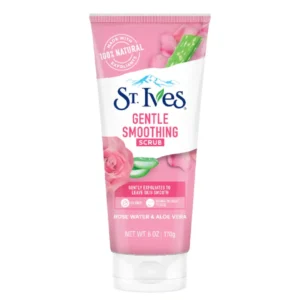 St. Ives Gentle Smoothing Rosewater and Aloe Vera Facial Scrub 170g