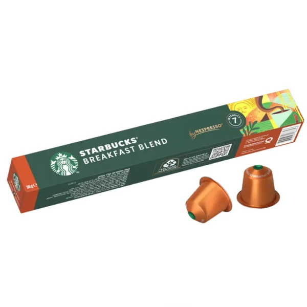 Breakfast Blend Starbucks Nespresso Coffee Pods