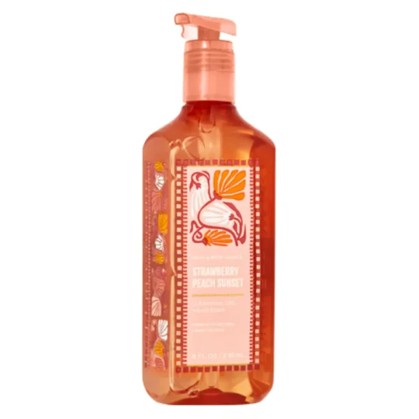 Strawberry Peach Sunset Cleansing Gel Hand Soap 236ml