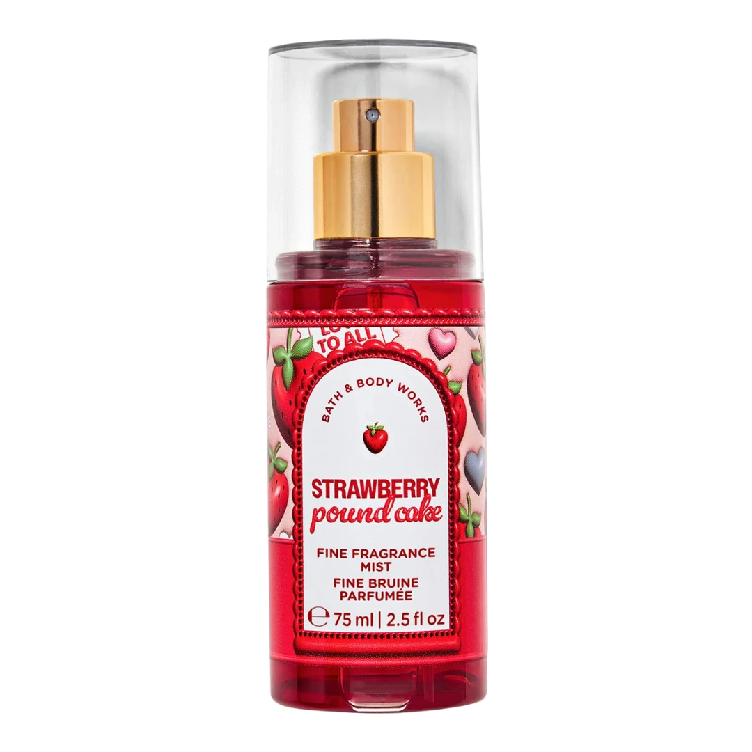 Strawberry Pound Cake Travel Size Fine Fragrance Mist 75ml