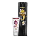 Sunsilk Stunning Black Shine Shampoo 340ml (Conditioner Free)