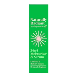 Superdrug Naturally Radiant 2 in 1 Moisturizer & Serum 50ml