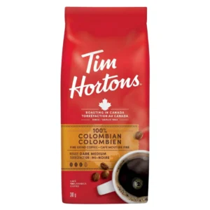 Tim Hortons 100% Colombian Fine Grind Coffee 300g