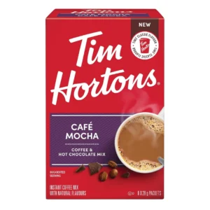 Tim Hortons Café Mocha Instant Coffee Mix Sachets