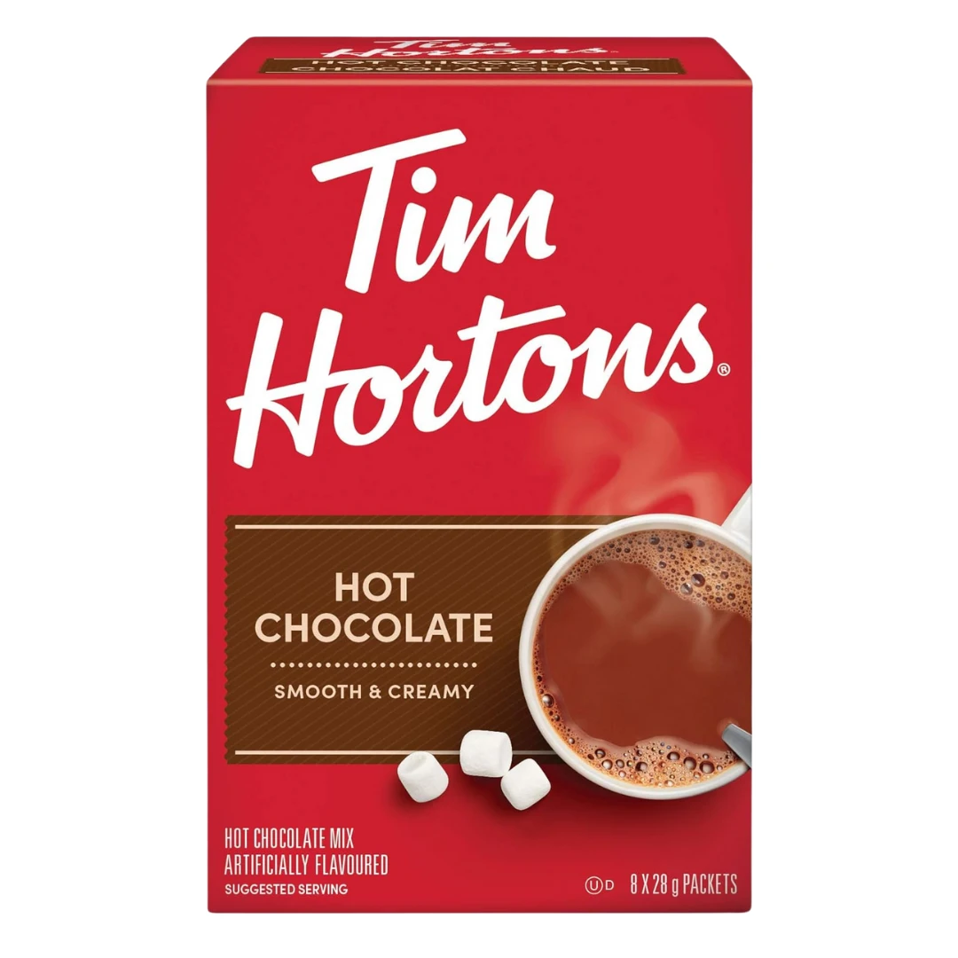 Tim Hortons Hot Chocolate Instant Coffee Mix Sachets