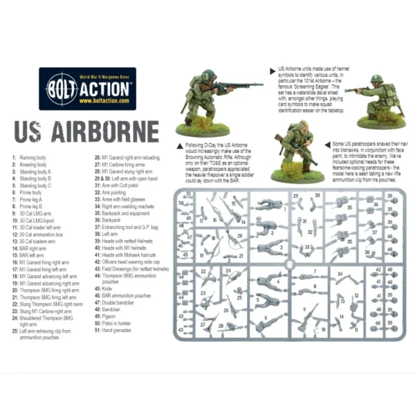 US Airborne Plastic Boxed Set