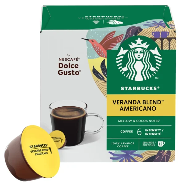 Veranda Blend Americano Starbucks Dolce Gusto Coffee Pods
