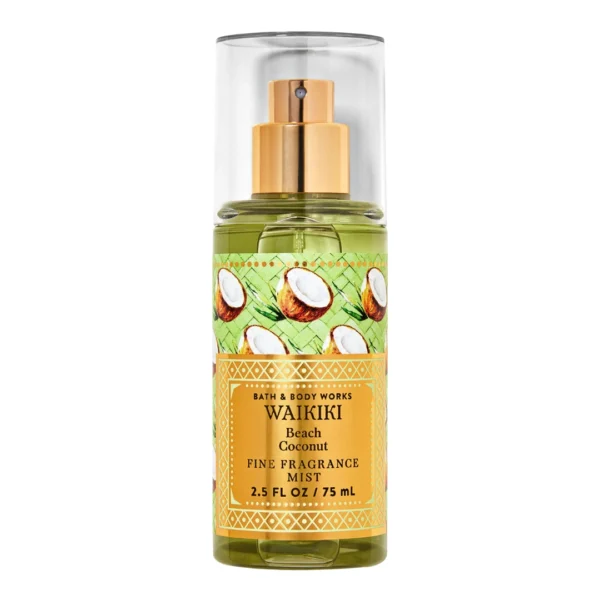 Waikiki Beach Coconut Travel Size Fine Fragrance Mist 75ml