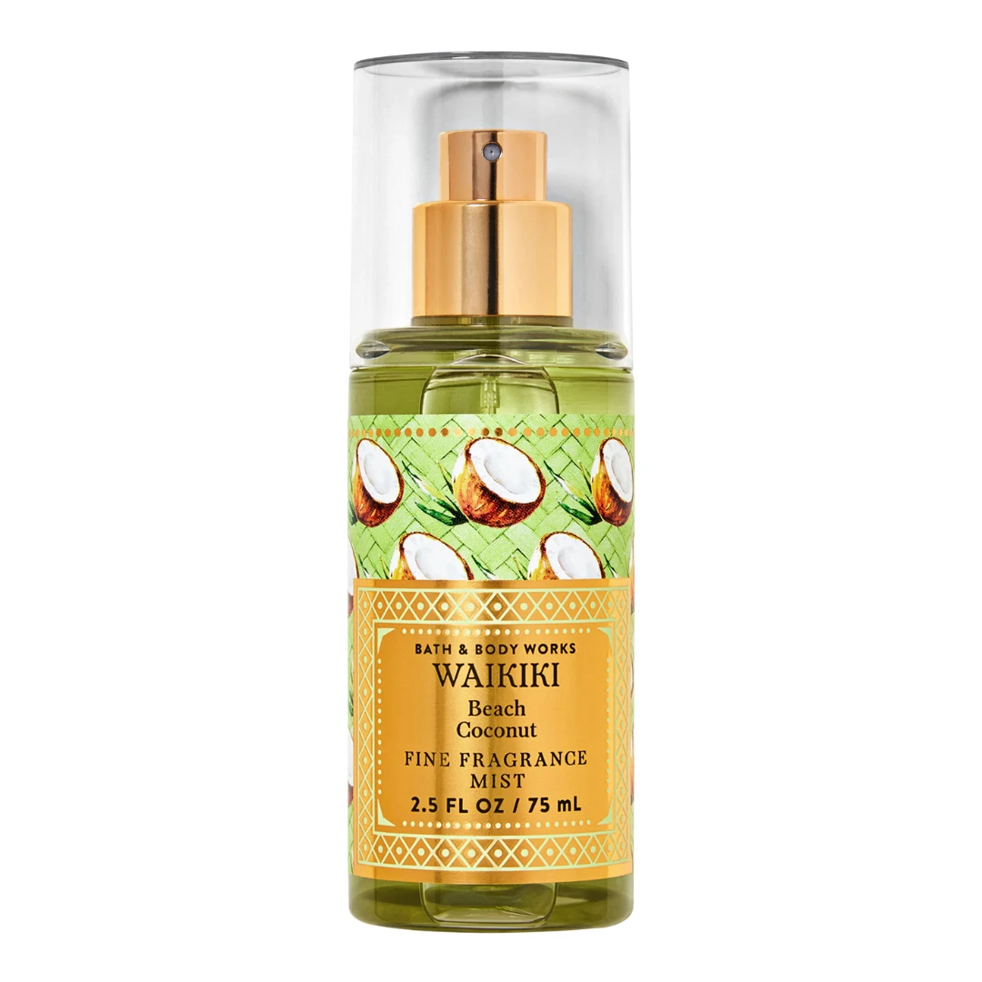 Waikiki Beach Coconut Travel Size Fine Fragrance Mist 75ml