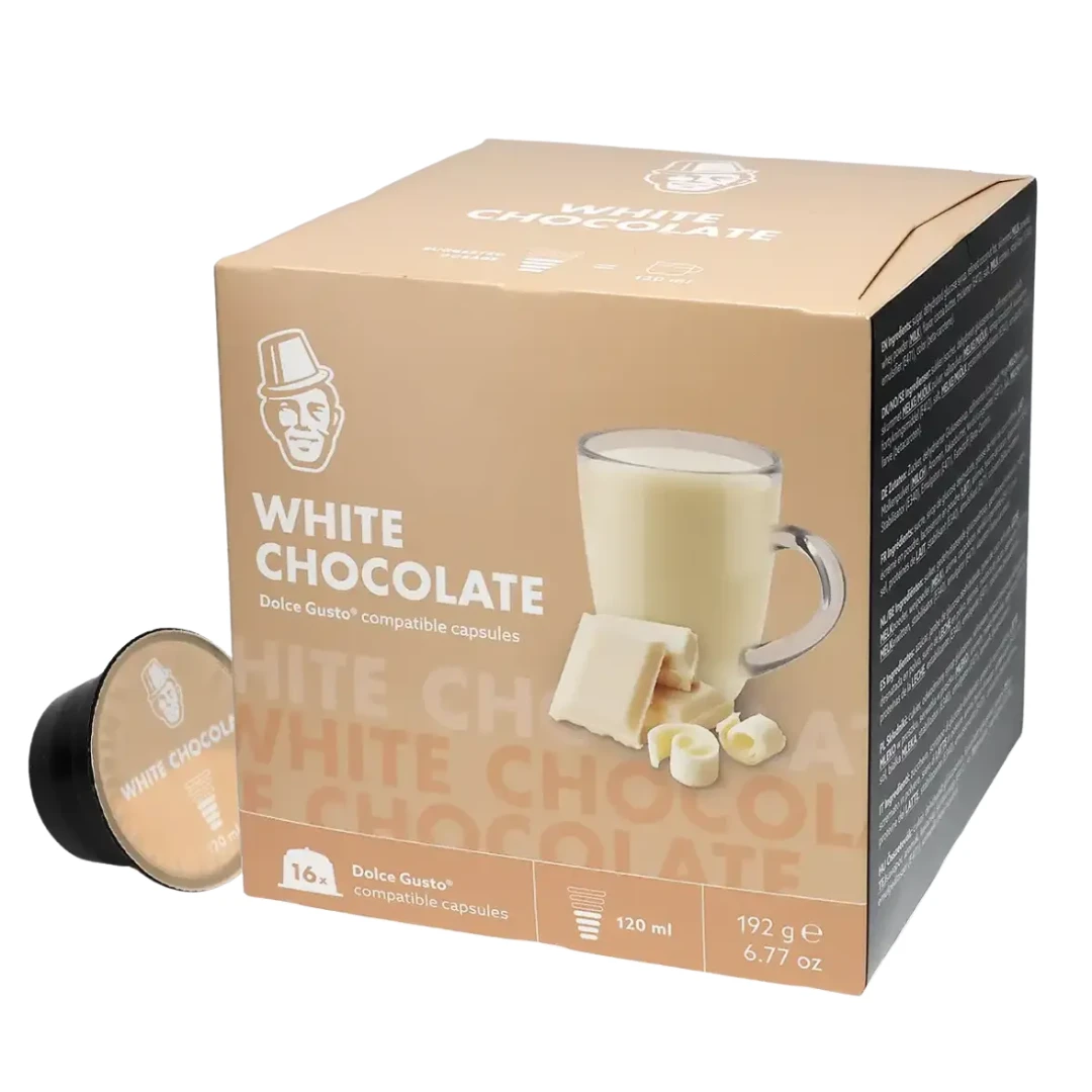 White Chocolate Kaffekapslen Dolce Gusto Coffee Pods