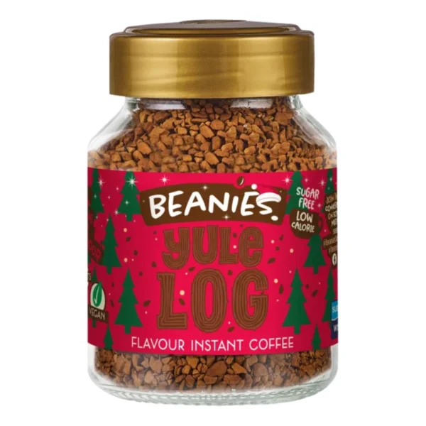 Yule Log Flavoured Beanies Instant Coffee 50g