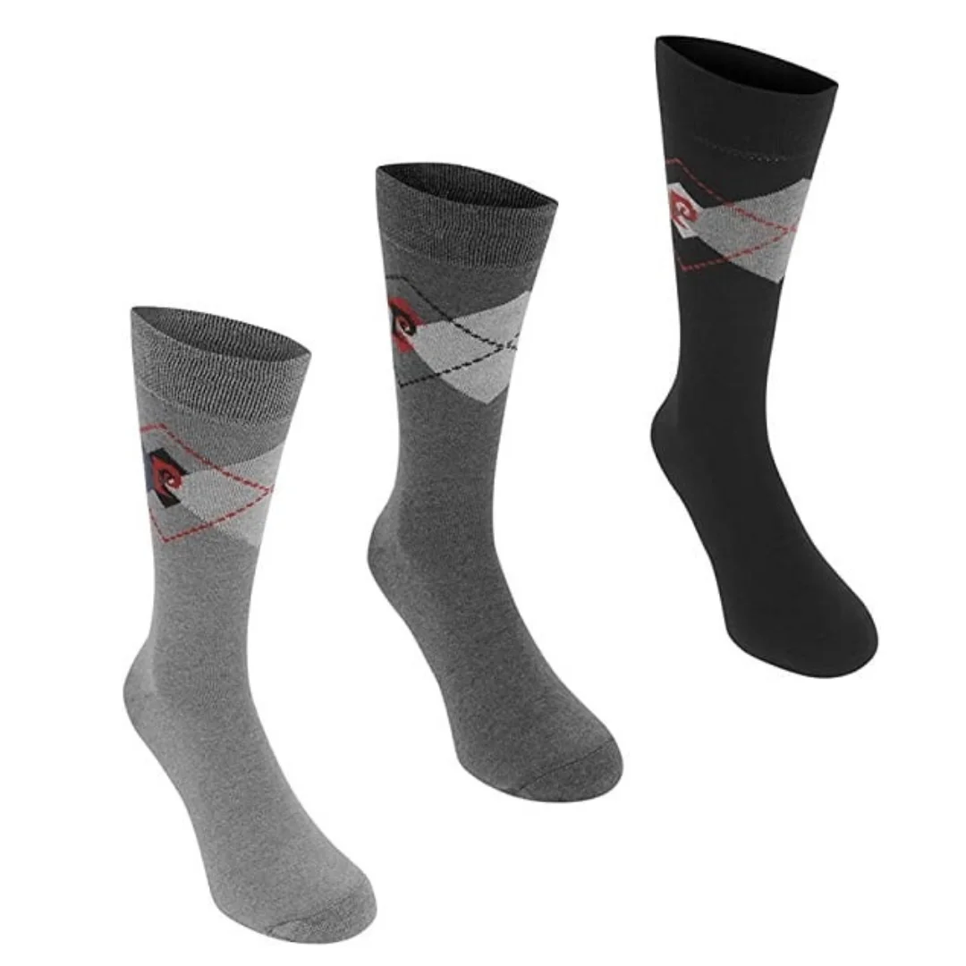 Pierre Cardin 3 Pack Fashion Socks