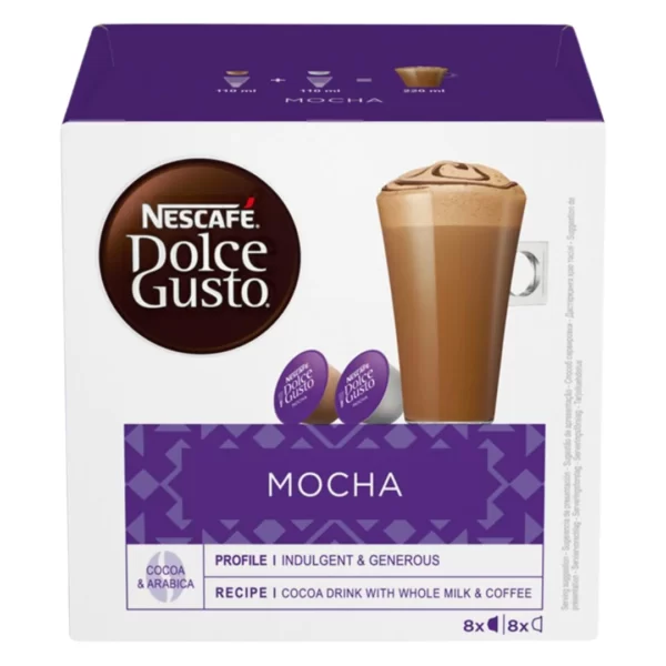 Mocha Nescafe Dolce Gusto Coffee Pods
